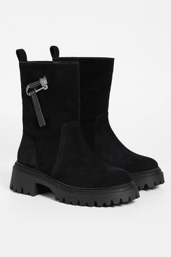 Poluduboke cipele - 6148-1-BLK-SW