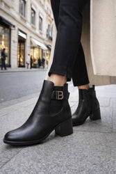 Ženske poluduboke cipele - LH30207-BLACK