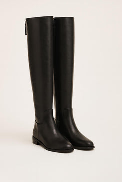 Ženske čizme - LX30101-BLK-PU