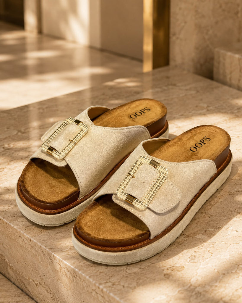 Ženske papuče - 085-BEI