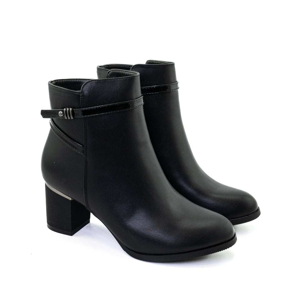 Ženske poluduboke cipele-0-208-BLK