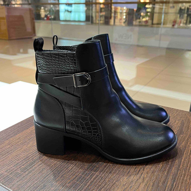 Ženske poluduboke cipele -H8-269B-1-BLK