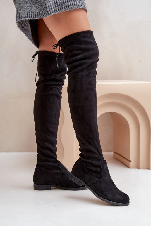 Ženske čizme - HBL-68-BLK-SU