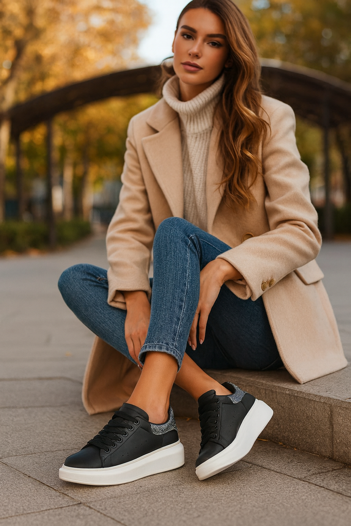 Ženske patike - L070102-ALL BLK