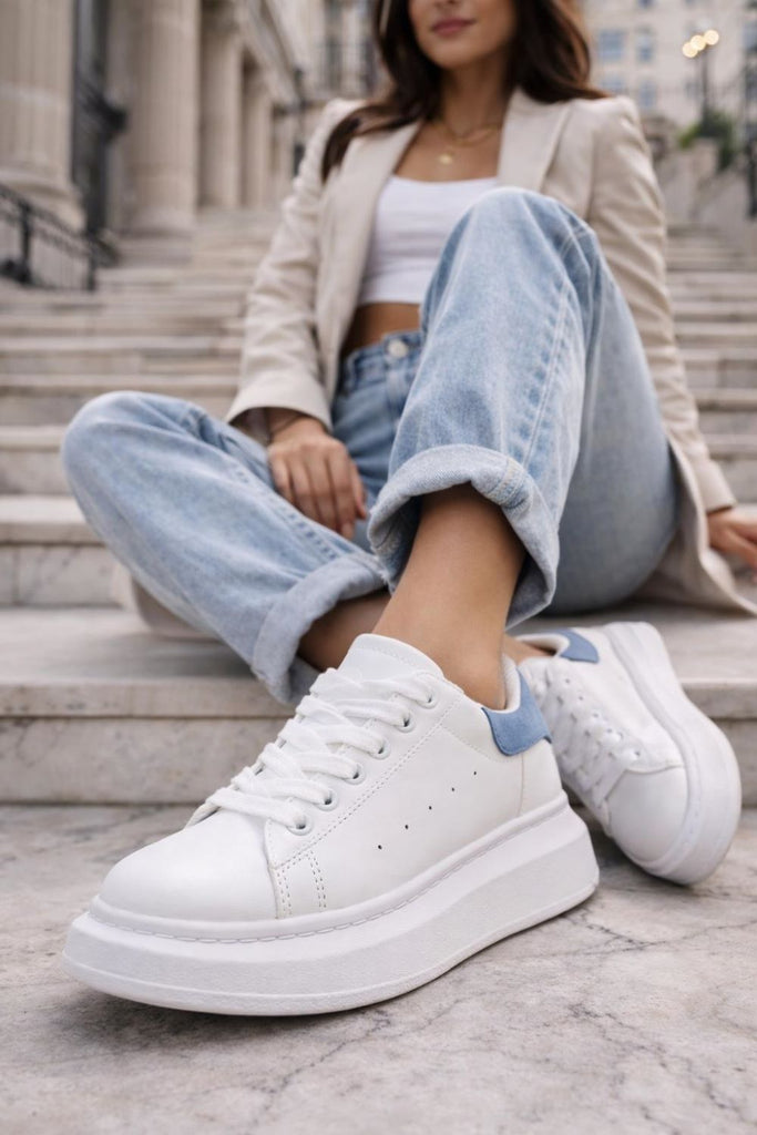 Ženske patike-L080003-WHT-BLU