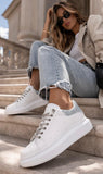 Ženske patike-L080005-WHT-SLV