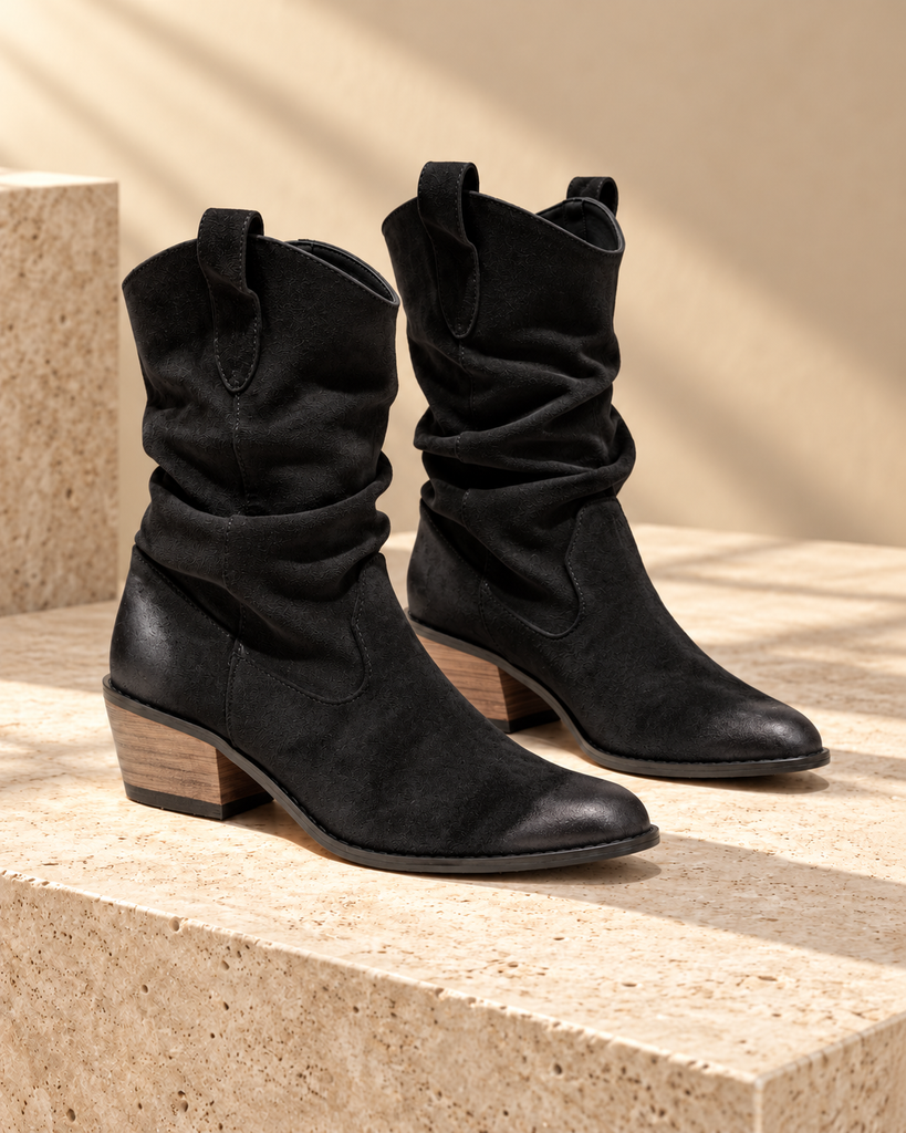 Ženske čizme - L6435067-BLK-SU