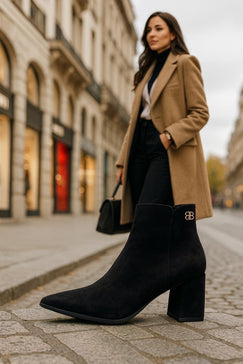 Ženske čizme - LH30320-BLKSU