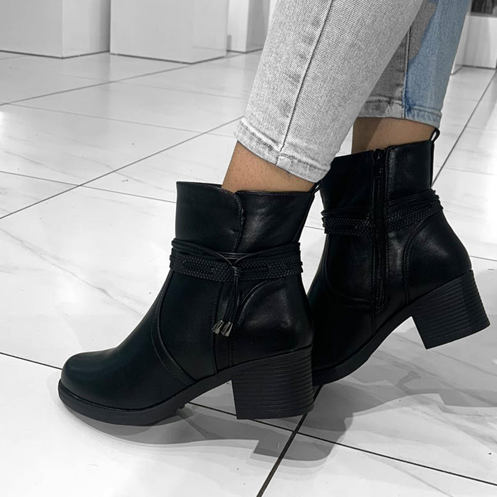 Poluduboke cipele - M0-1020-BLK