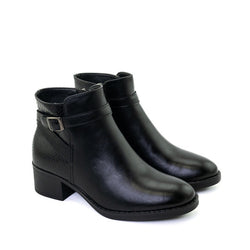 Ženske poluduboke cipele-YCC-85-BLK