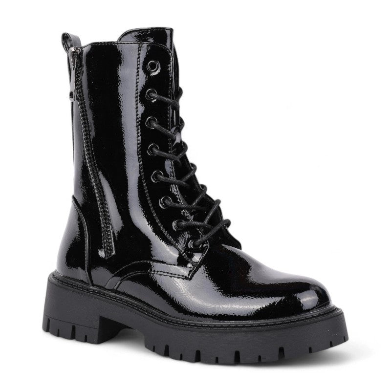 Ženske poluduboke cipele - HBL-120-BLK-MIR