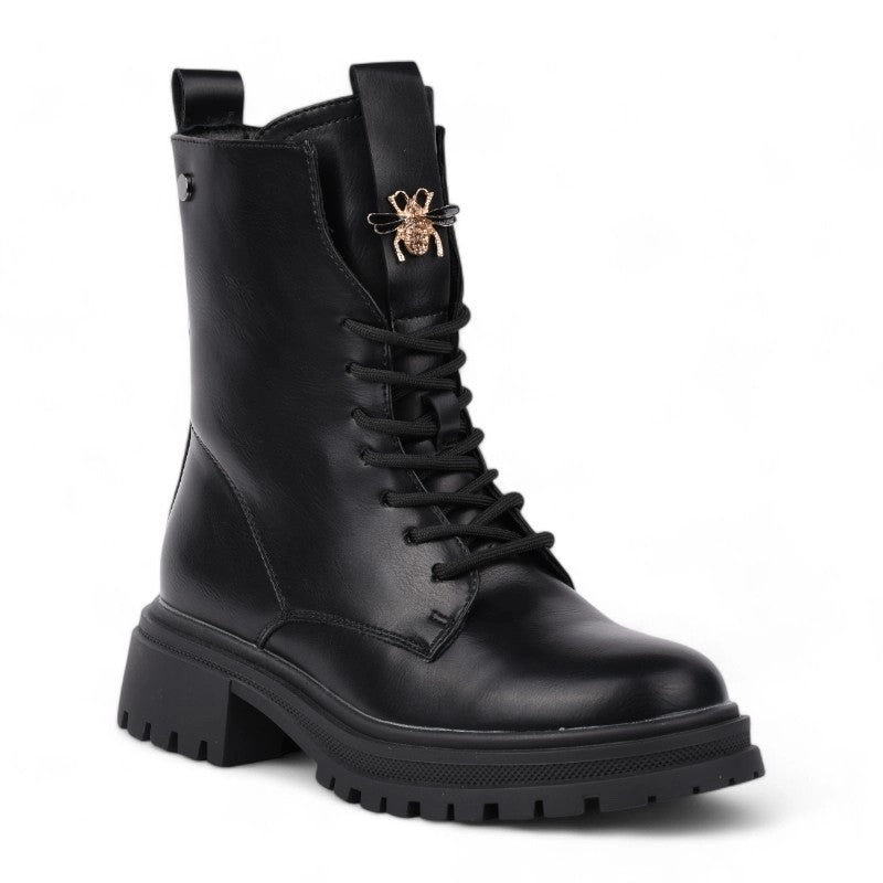 Poluduboke cipele - 6142-1-BLK-BLK